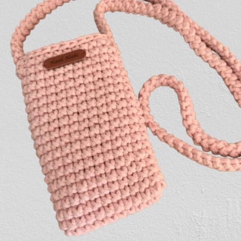 Mała torebka na ramię,etui na telefon,jasnoróżowa