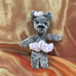 Ręcznie robiony miś baletnica – maskotka handmade