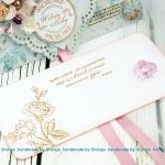 Kopertówka z okazji ślubu-porcelanowe róże - 