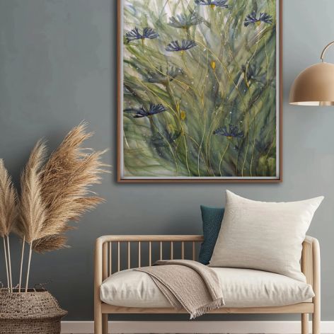 Oryginalna akwarela. Chabry A2