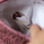 Różowa kosmetyczka MAXI baranek - 