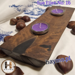 Świecznik drewniany DeepWax Sue Ellen No. 16 - 