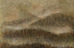 Obraz "Tatrzańska mgła" 40x50cm