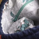 Granatowy workoplecak z kieszeniami - 