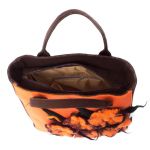 Anardeko 2014-007: Pomarańczowo brązowa torebka z filcu - 