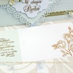 Kopertówka z okazji ślubu-caffe latte - 