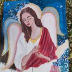 Anioł/obraz malowany/ - 