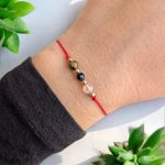 Bransoletka turmalin cytryn tygrysie oko - 3