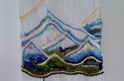 Tkanina dekoracyjna "Pejzaż górski"