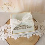 Exploding box komunia kartka "Greenery"GOTOWA - 