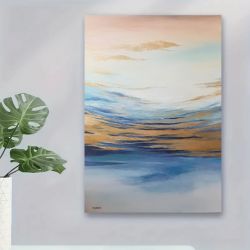 Abstrakcja-obraz akrylowy 100x70 cm. 