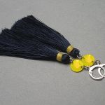 Alloys Collection /boho/ navy and yellow - 
