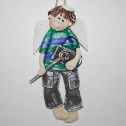 Maturzyści - anioły z pasją, z masy solnej, prezent Pani Asi