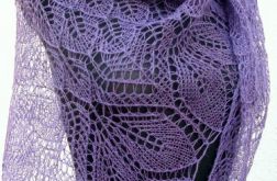 Wrzosowa chusta Haruni