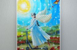 Plakat "Szczęście nowego dnia"