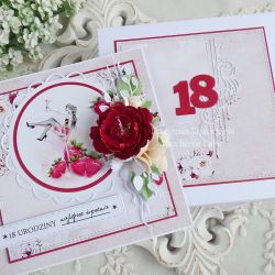 Kartka w pudełku z okazji 18 urodzin 443