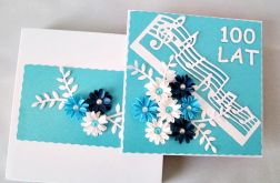Kartka STO LAT z nutkami