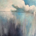 Morze-obraz akrylowy formatu 60/50 cm.  - 