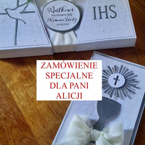 Zamówienie specjalne dla Pani Alicji