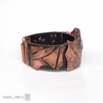 Smocze serce - z miedzi i skóry