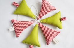 Puchate choinki - 6 sztuk