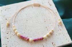 "Rosa" - bransoletka z naturalnymi kamieniami.