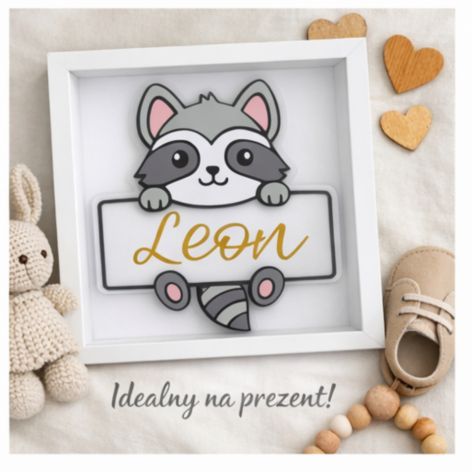 Personalizowana Ramka z Imieniem Dziecka szop