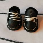 Skórzane buty dla lalki - Buty handmade