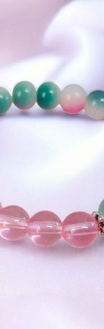 Bransoletka na gumce trzy kolory