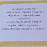 Pudełko niespodzianka z okazji Chrztu  - 