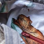 Kremowo-szary plecak torba 2w1 - 