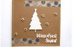 eko Kartka świąteczna z choinką