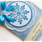 Kartka świąteczna z bombką - 