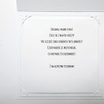 Kartka urodzinowa dla kobiety minimalistyczna - Kartka handmade z oryginalnymi zyczeniami