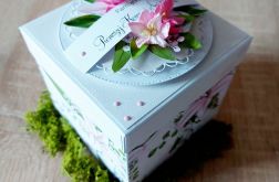 Komunijny Exploding Box z liliami