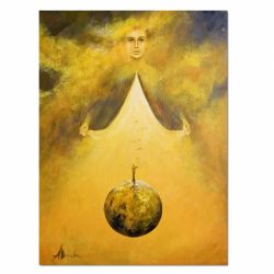 Powitanie VIII, surrealizm, realizm magiczny, oryginalny obraz