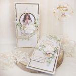 Kartka komunijna, pamiątka "WhiteRoses1" - 
