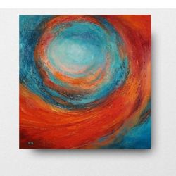 Galaktyka-obraz akrylowy formatu 60/60 cm 