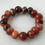 Kolekcja "bransoletki na bogato" 472 - bransoletka z agatów