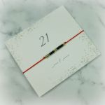 21 Bransoletka Lucky number Morse Code - 21 Bransoletka Lucky number Morse Code