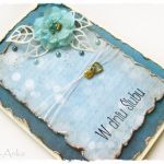 Kartka ślubna w turkusach 1 - 