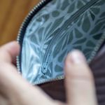 Pikowana kopertówka w kolorze pudroworóżowym - 