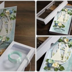 W dniu ślubu - kartka w pudełku7