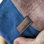 Różowo-granatowa kosmetyczka MIDI - 