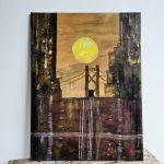 Obraz akrylowy na płótnie,  80x60x2 cm., San francisco  - 