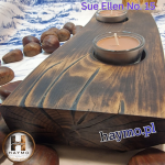 Świecznik drewniany DeepWax Sue Ellen No. 15 - 