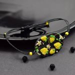 Komplet "soczyste cytryny" - biżuteria z cytrynami