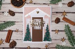 Kartka świąteczna - drzwi 3