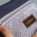 Szary portfel melanż - 