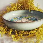 Ręcznie malowany talerz półmisek patera LOVED - dla mamy na dzień matki